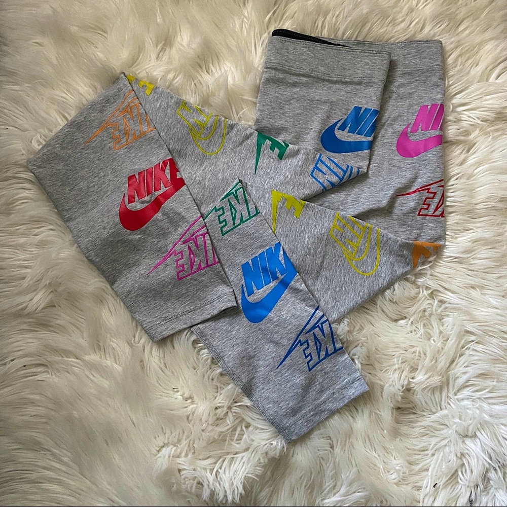 Nike Multicolor Logo Leggings